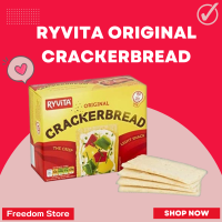 Ryvita Original Crackerbread 125g ไรย์วิต้า แครกเกอร์เบรดดั้งเดิม 125 กรัม แครกเกอร์โฮวีต แครกเกอร์ชีส แครกเกอร์ทั่ว แครกเกอร์โลตัส