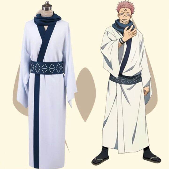 Ready Stock !!! Jujutsu Kaisen Ryomen Sukuna Cosplay Costume Kimono ...