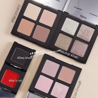 ? LL in stock No loss for shares! Korean niche Naming four-color eyeshadow palette matte pearlescent earth color ins hot style