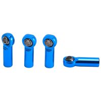 10Pcs Metal M3 Link Tie Rod End Ball Joint for 1/10 RC Car Crawler AXIAL SCX10 D90 D110 Tamiya CC01