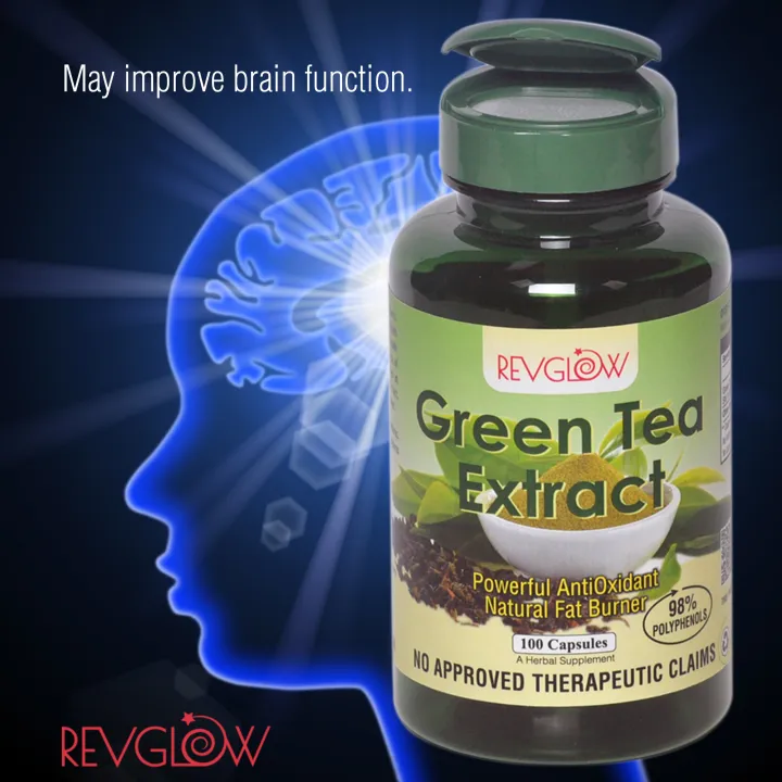 Green Tea Extract Supplement 100 Capsules by Revglow Lazada PH
