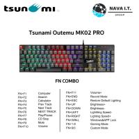 NP คีย์บอร์ด (กรุงเทพฯ ด่วน 1 ชั่วโมง) Tsunami MK-02 Pro YOUTH BLACK YOUTH GRAY คีย์บอร์ดเกมมิ่ง 104Keys Warranty 2 years คีย์บอร์ดเล่นเกม