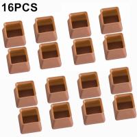 ❀✤ 16PCS Silicone Table Chair Leg Cap Pad Furniture Non-slip Table Feet Cover Bottom Cover Pads Wood Floor Protector