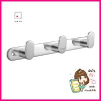 ขอแขวนผ้า COTTO CT0287(HM) สีโครมTOWEL RACK WITH HOOKS COTTO CT0287(HM) CHROME **ทักแชทได้ค่ะ ยินดีบริการ**