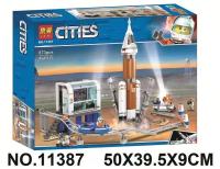 ตัวต่อLego City Group Space Series 60228 Deep Space Rocket Launch Control Center Building Block Toy 11387