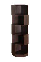 Furniture of America : FOAYNJ-1403-5* ชั้นวางหนังสือ Bassey 5-Shelf Bookcase Display Stand, Espresso