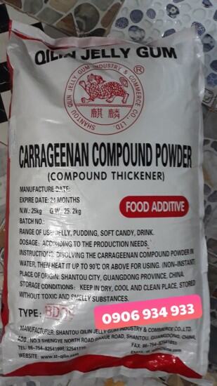 Bao 25kg carrageenan jelly bd09_bột thạch rau câu - ảnh sản phẩm 1