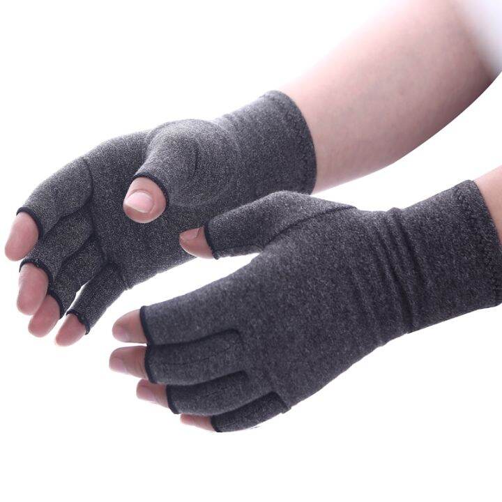 compression-gloves-women-men-cotton-elastic-hand-arthritis-joint-pain-relief-gloves-therapy-open-fingers