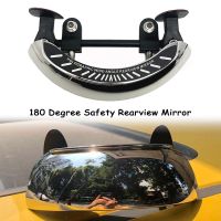 ▣∋﹍ For BMW R1200GS R1250GS For Suzuki For HONDA For YAMAHA Motorcycle Windscreen 180 Degree Holographic Wide angle Rear View Mirror