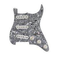 WK-Loaded Prewired Guitar Pickups SSS 60s Style single coils Alnico 5 Pickups 7-Way wiring pickguard