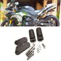 □ สำหรับยามาฮ่า YZF-R1 YZFR1 YZF R1 2009- 2014 2011 2013 2014 2015รถจักรยานยนต์สีดำคาร์บอนกรอบแถบเลื่อนตัวป้องกันการลื่น