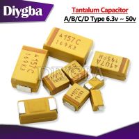 【YF】▬♂  10PCS A B C D Type Tantalum Capacitor 100UF 150UF 220UF 330UF 470UF 680UF 6V 6.3V 10V 16V 25V 35V 50V 4.7/6.8/10/15/22/33/47UF