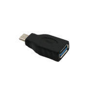 【Big-promotion】 1ชิ้น USB 3.0 A แจ็คตัวเมีย USB 3.1ประเภท C ปลั๊กซิงค์ข้อมูลอะแดปเตอร์จ่ายไฟแปลงตรงสีดำ