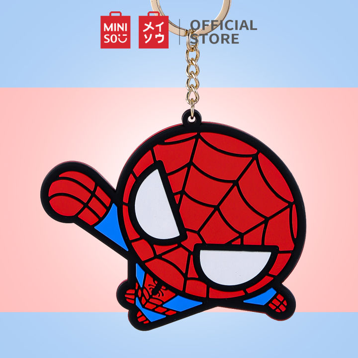 Đồ trang trí hình MARVEL-Spider- Man Miniso MARVEL- Mirror Pendant |  
