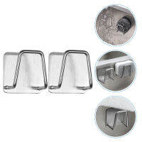 ROSENICE【Hot Sale】 ที่วางฟองน้ำสแตนเลส 2 ชิ้น Self Adhesive Universal Stainless Steel Sponge Racks