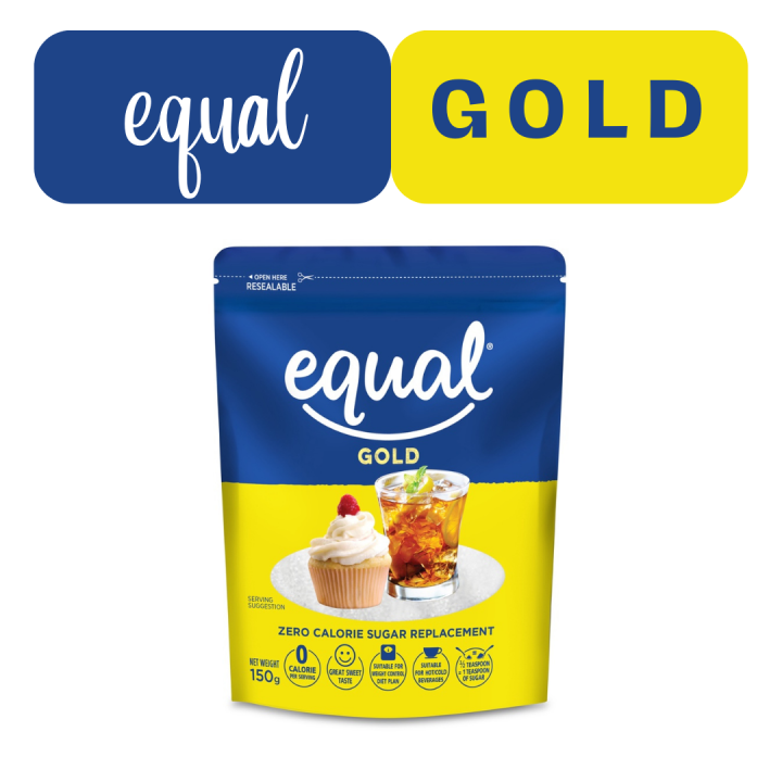 EQUAL Gold (Zero Calorie Sugar Replacement) Lazada