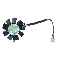 Free shipping MAGIC MGT5012XB-W10 12V 0.19A Four - line graphics card cooling fan