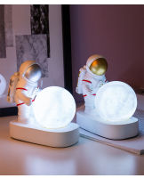 Astronaut night light Postmodern Table lamp Office Deck Lamp Minimalist Eye care Bule study table lamp Home Bedroom Study Room