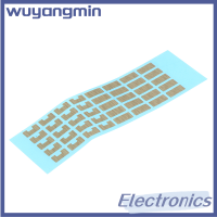Wuyangmin แผ่นรองเพลาดาวเทียมสำหรับซ่อมคีย์บอร์ดแบบกลไกแผ่นโลหะ