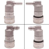 Stainless Steel Ball Lock Disconnect Homebrew Corny Keg Connector Gas/Liquid 1/4 Barb 1/4 MFL Brand New