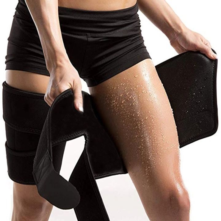 1pc-men-women-leg-shaper-sauna-sweat-thigh-adjustable-leggings-weight-loss-slimming-wraps-legs-thermo-neoprene-compress-belt