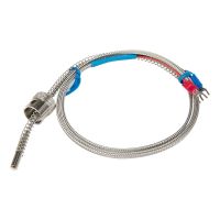 Limited Time Discounts FTARS02 K J Type 1M High Density Metal Screening Cable 12Mm Hole Diameter Adjustable Bayonet Cap Thermocouple Temperature Sensor