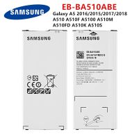 (ss123) แบตเตอรี่แท้ Samsung Galaxy A5 2016/2015/2017/2018 A510 A510F A5100 A510M A510FD a510K A510S  EB-BA510ABE แบตเตอรี่ 2900MAh