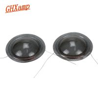 【Factory-direct】 Gadget Lab Bd GHXAMP 2PCS 25.5MM TREBLE Voice Coil 1นิ้ว8OHM ลำโพงซ่อมอุปกรณ์เสริมทวีตเตอร์เสียงโปร่งแสงผ้าไหมเมมเบรนไดอะแฟรม DIY