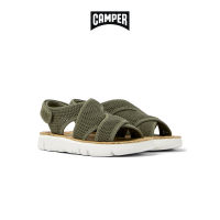 CAMPER รองเท้าแตะ ผู้หญิง รุ่น Oruga Sandal สีเขียว ( SAN - K201562-001 )