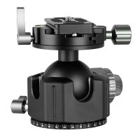 54 Tripod Ball Head 360 Degree Double Panoramic Photography Metal Ball Head Heavy Duty with Quick Release Plate