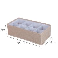 Underwear Bra Organizer Drawer Closet Divider Boxes For Scarves Dresser Clothes Socks Foldable Home Separated Storage Box