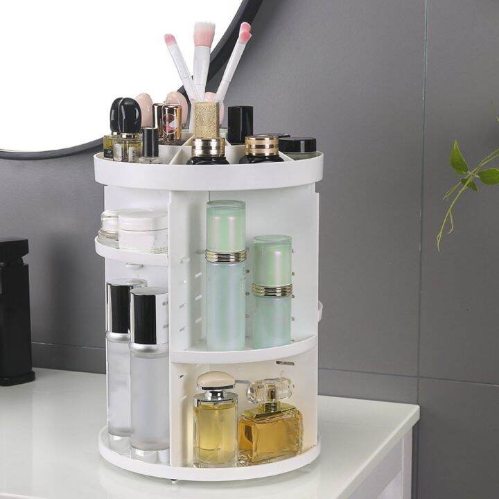Makeup Rack Holder Dressing Table Storage Rack Desk Organizers 360