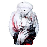 เสื้อสเวตเตอร์มีฮู้ด Tokyo Ghoul สำหรับผู้ชาย/ผู้หญิงลายอนิเมะเสื้อฮู้ดพิมพ์ลาย3มิติเสื้อสเวตเชิ้ตสำหรับผู้ชายและเด็กผู้หญิงเสื้อโค้ทฤดูใบไม้ร่วง/เสื้อฤดูหนาว