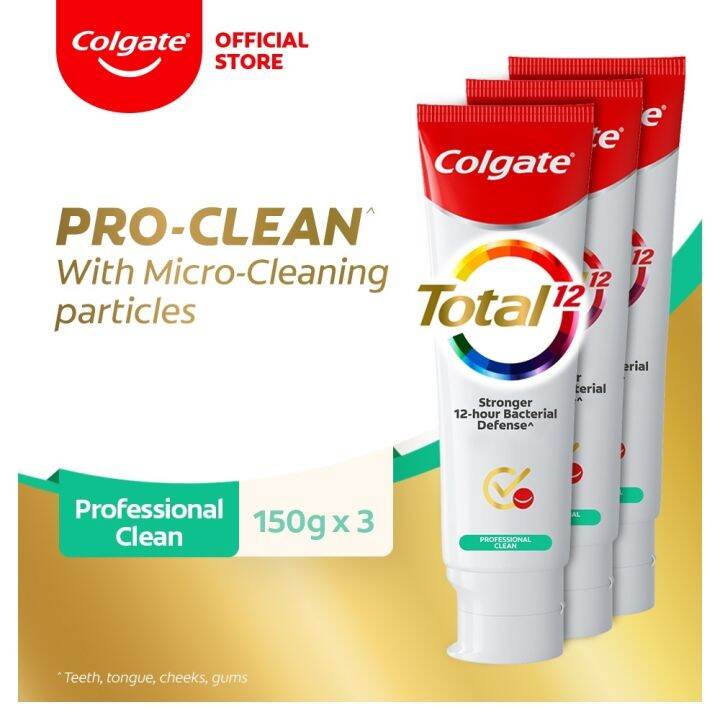 Colgate Total Professional Clean MultiBenefit Antibacterial Toothpaste