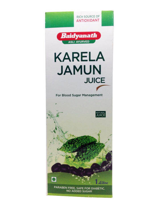 Baidyanath Karela Jamun {Bitter Gourd & Berry Juice} 1000ml {Made i