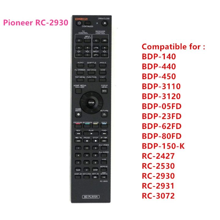 pioneer-rc-2930-remote-control-fit-for-blu-ray-bd-disc-player-bdp-140-bdp-440-bdp-450-bdp-3110-bdp-3120-bdp-05fd-bdp-23fd-bdp-62fd-bdp-80fd-bdp-150-k