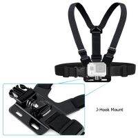 2ชิ้น/เซ็ตเจ-ฮุคสายรัดหน้าอกชุดชุดอุปกรณ์กล้องถ่ายรูป Gopro Hero 1 2 3