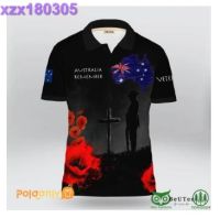 Australian Veteran They Gave Their Today For Your Tomorrow Black Polo