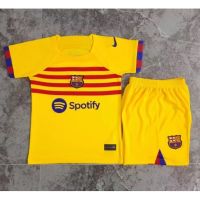 ชุดเด็ก * 2223 Barcelona 3rd Away เสื้อฟุตบอล