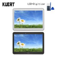 หน้าจอ LCD สำหรับ Samsung Galaxy Tab 4 10.1 SM-T530 T535 T531ชิ้นส่วนจอสัมผัสแอลซีดีของเครื่องแปลงดิจิทัล T530พร้อมกรอบ