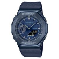 นาฬิกา Casio หน้าปัดสีน้ำเงินระบบดิจิตอลสำหรับผู้ชาย-GM-2100N-2A