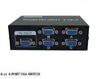 VGA Switch 4 port อุปกรณ์สลับจอ 4 port รุ่น VGA-15-4