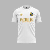 shot goods [READY STOCK] Perlis Indera Kayangan Jersi White/Gold - Jersey Roundneck