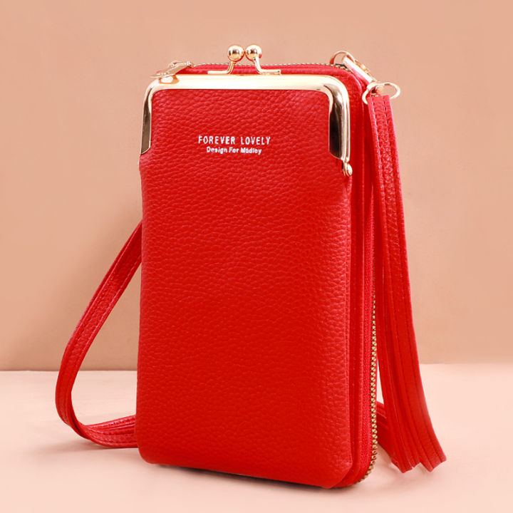 small-bag-fashion-new-solid-color-cell-phone-bag-card-bag-shoulder-bag