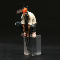 Chainsaw Man Denji Noodle Stopper PVC รุ่นตุ๊กตาของเล่น Colletible Figures