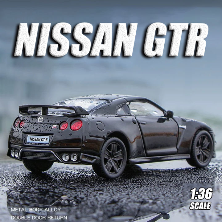 rum-1-36-scale-nissan-gt-r-r35-genuine-license-alloy-car-model-diecast-car-toys-for-boys-toys-for-kids-boys-gift-collection-car-for-boys