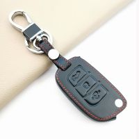 ○﹍◊ Leather 3 Buttons Car Key Case Cover Key Bag For Geely Emgrand EC7 MK Atlas X7 7 EC8 GT Boyue CK2 Panda GC6 NL3 GX7 GX2 Keychain