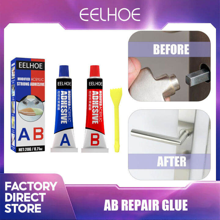 Eelhoe Modified Acrylic Glue Adhesive Glass Metal Stainless Waterproof