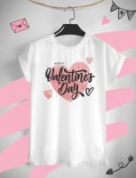 เสื้อลาย Valentines Day ต้อนรับวันวาเลนไทน์ วันแห่งความรัก ด้วยเสื้อยืด Valentine สีสันสดใส ใส่สบาย ไม่ยืด ไม่ย้วย