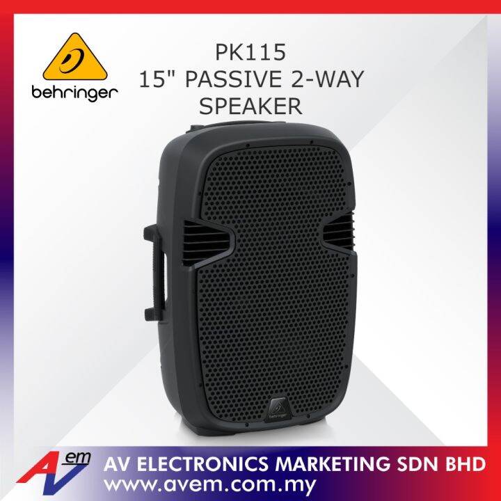 BEHRINGER PK115 Passive 800Watt 15" PA Speaker System Lazada